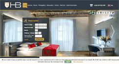 Desktop Screenshot of hotelbishopshouse.cz